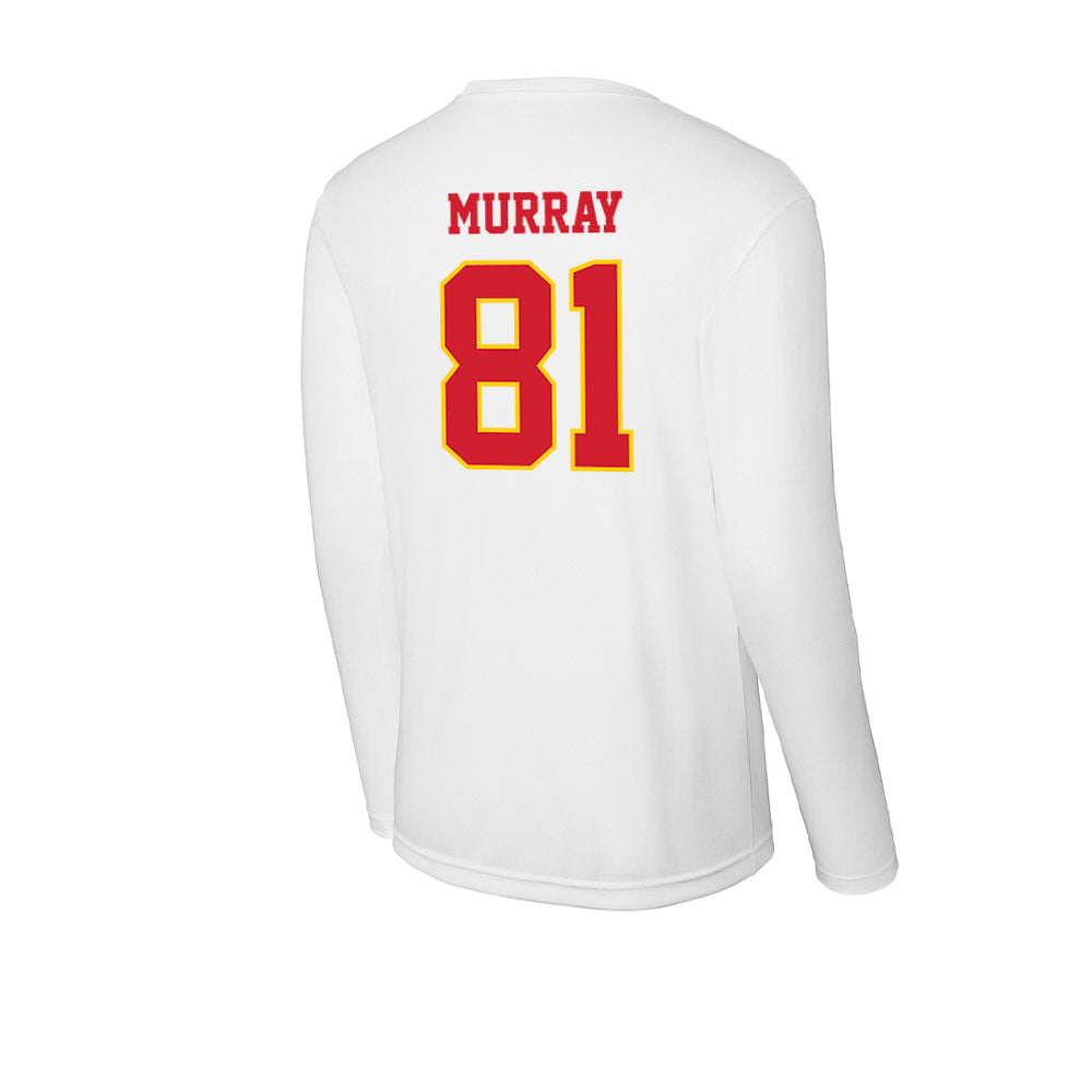 Pitt State - NCAA Football : Karson Murray - Activewear Long Sleeve T-Shirt-1