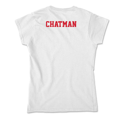 Pitt State - NCAA Men's Track & Field : Woyn Chatman - Soft Style Women’s T-Shirt-1