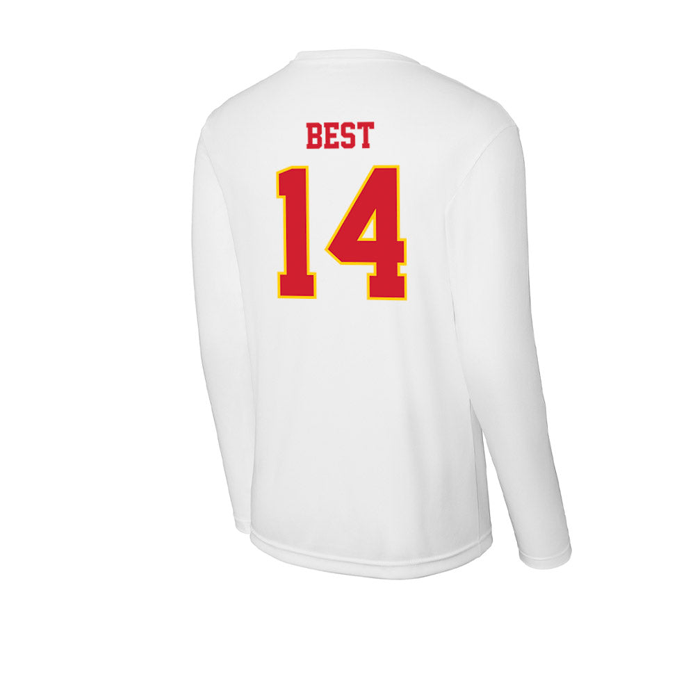 Pitt State - NCAA Football : Khali Best - Activewear Long Sleeve T-Shirt-1