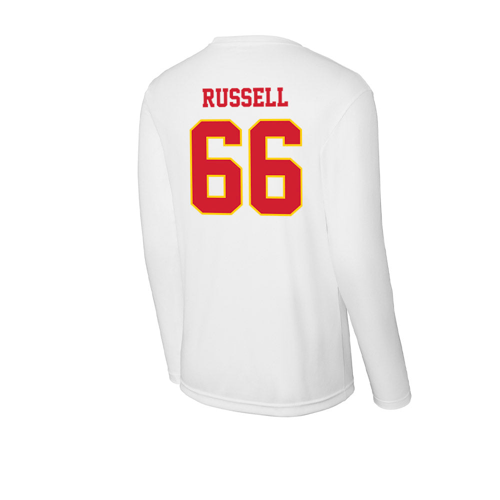 Pitt State - NCAA Football : Kyle Russell - Activewear Long Sleeve T-Shirt-1