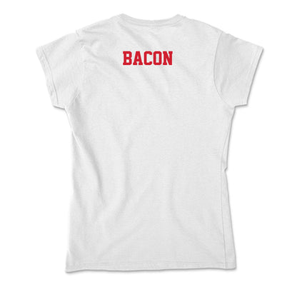 Pitt State - NCAA Football : Bobby Bacon - Soft Style Women’s T-Shirt-1