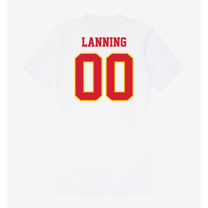 Pitt State - NCAA Football : JACK LANNING - Women's V-Neck T-Shirt-1