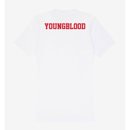 Pitt State - NCAA Football : Malachi Youngblood - Women's V-Neck T-Shirt-1