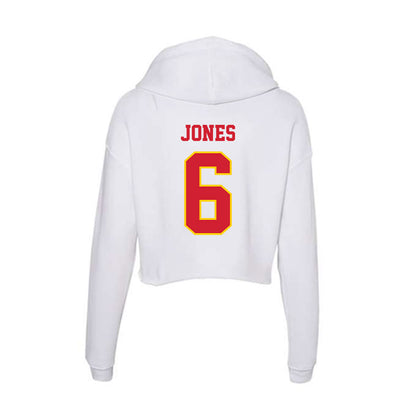 Pitt State - NCAA Women's Volleyball : Imerie Jones - Women's Crop Fleece Hooded Sweatshirt-1