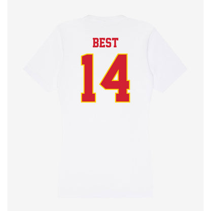 Pitt State - NCAA Football : Khali Best - Women's V-Neck T-Shirt-1