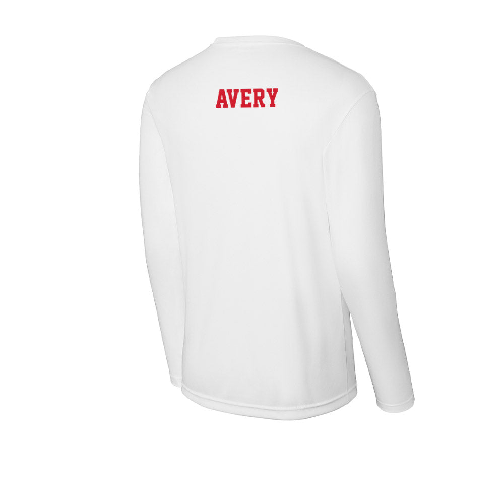 Pitt State - NCAA Men's Golf : Zade Avery - Activewear Long Sleeve T-Shirt-1