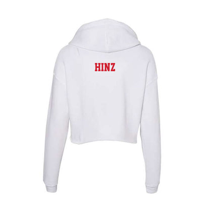 Pitt State - NCAA Men's Track & Field : Brayden Hinz - Women's Crop Fleece Hoodie-1