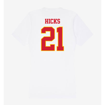 Pitt State - NCAA Football : Landyn Hicks - Women's V-Neck T-Shirt-1