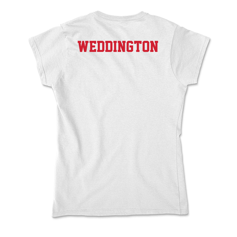 Pitt State - NCAA Men's Track & Field : Griouard Weddington - Soft Style Women’s T-Shirt-1