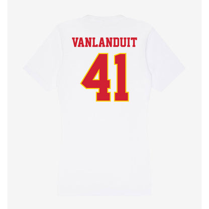 Pitt State - NCAA Baseball : Lucas Vanlanduit - Women's V-Neck T-Shirt-1