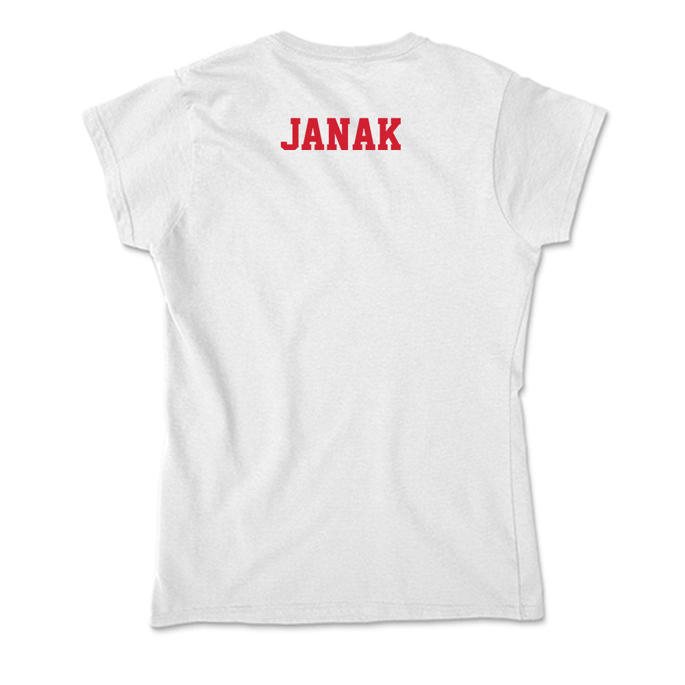 Pitt State - NCAA Men's Track & Field : Ryan Janak - Soft Style Women’s T-Shirt-1