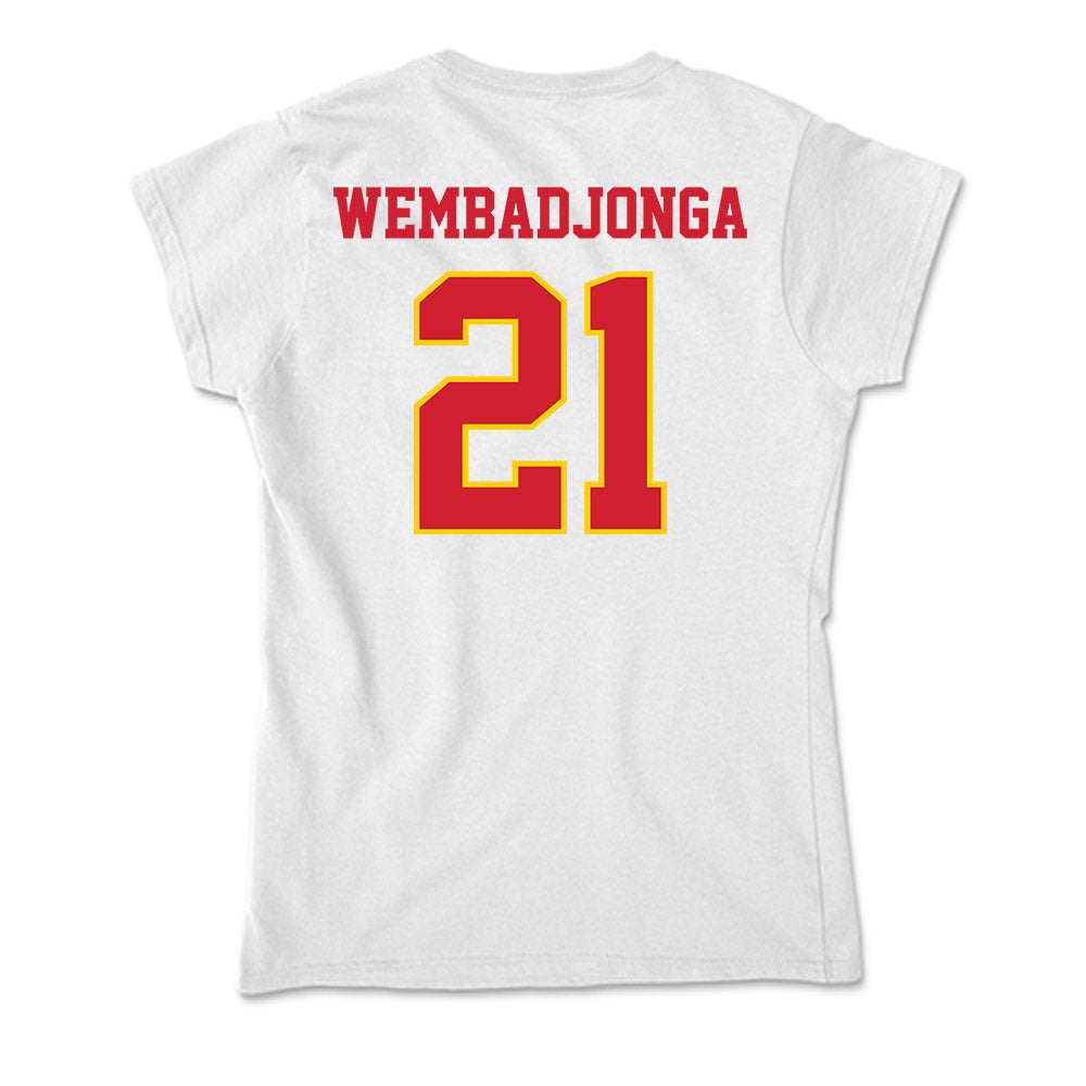 Pitt State - NCAA Women's Basketball : Marie WEMBADJONGA - Soft Style Women’s T-Shirt-1