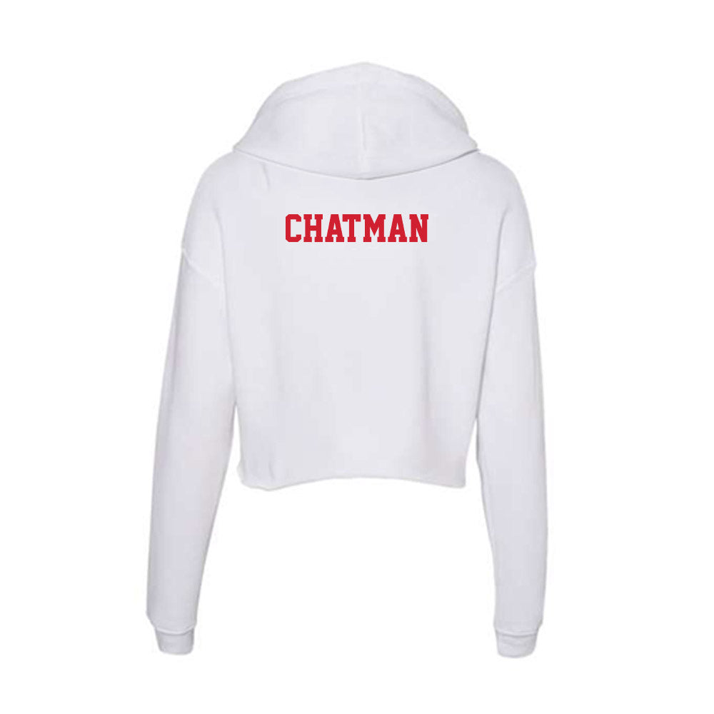 Pitt State - NCAA Men's Track & Field : Woyn Chatman - Women's Crop Fleece Hoodie-1