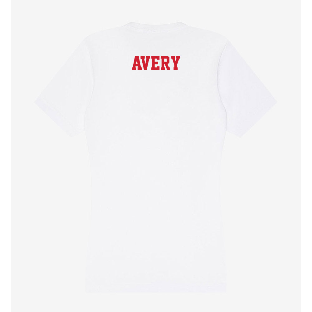 Pitt State - NCAA Men's Golf : Zade Avery - Women's V-Neck T-Shirt-1