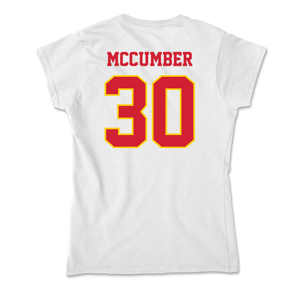 Pitt State - NCAA Women's Basketball : Kaycee McCumber - Soft Style Women’s T-Shirt-1