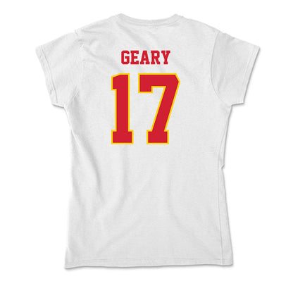 Pitt State - NCAA Football : Micah Geary - Soft Style Women’s T-Shirt-1