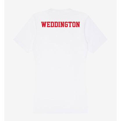 Pitt State - NCAA Men's Track & Field : Griouard Weddington - Women's V-Neck T-Shirt-1