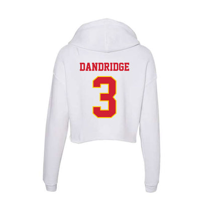 Pitt State - NCAA Baseball : Seth Dandridge - Women's Crop Fleece Hoodie-1