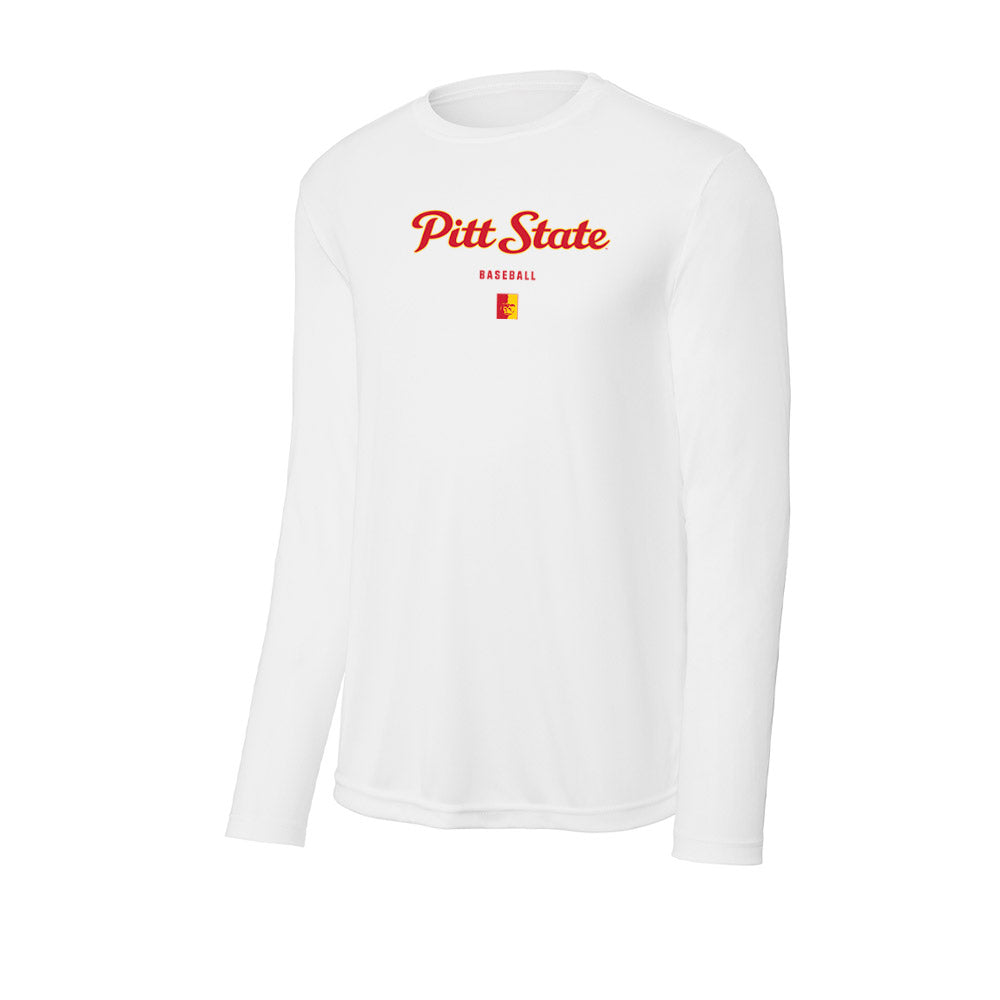 Pitt State - NCAA Baseball : Ryker Curry - Activewear Long Sleeve T-Shirt-0