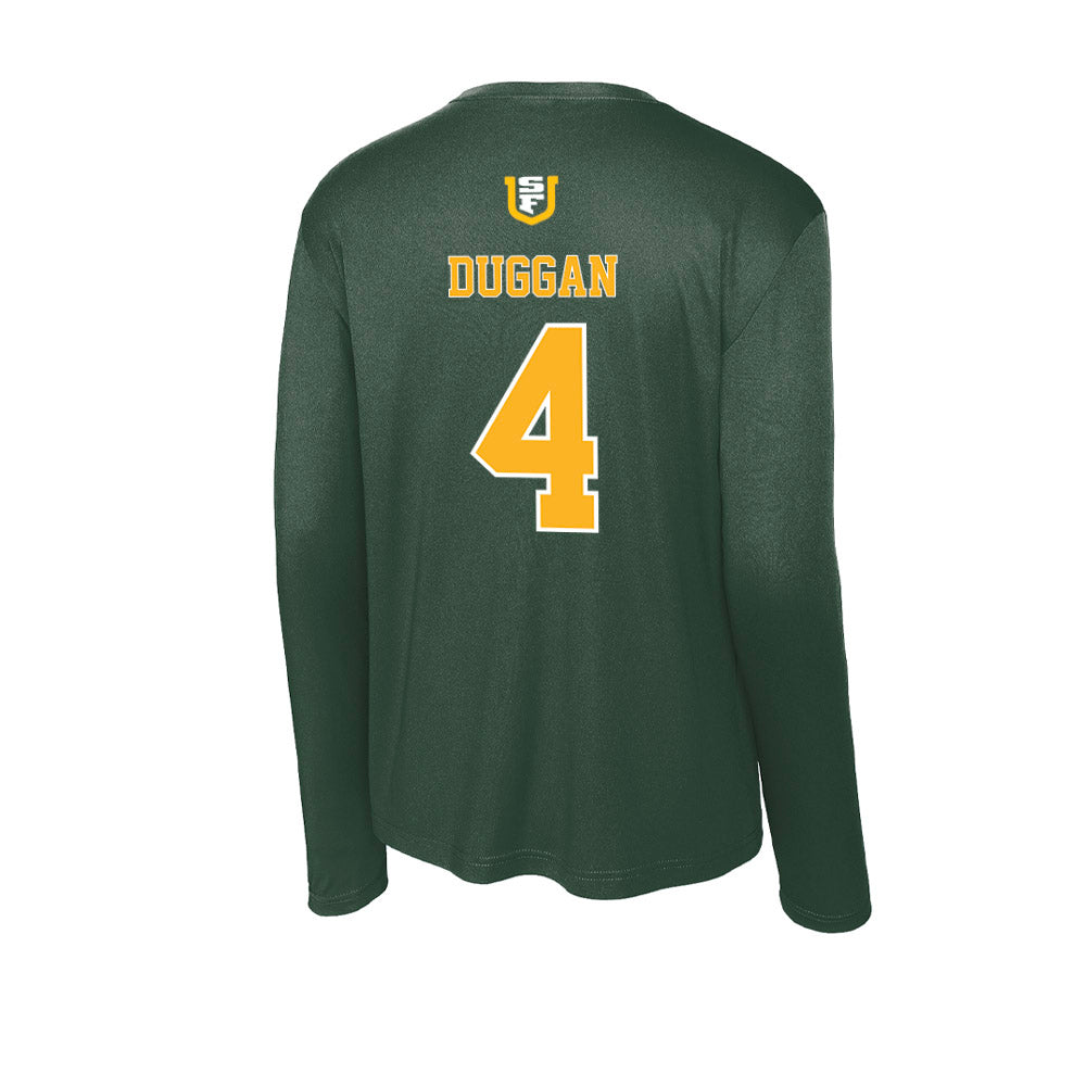 USFCA - NCAA Men's Soccer : Matthew Duggan - Activewear Long Sleeve T-Shirt-1