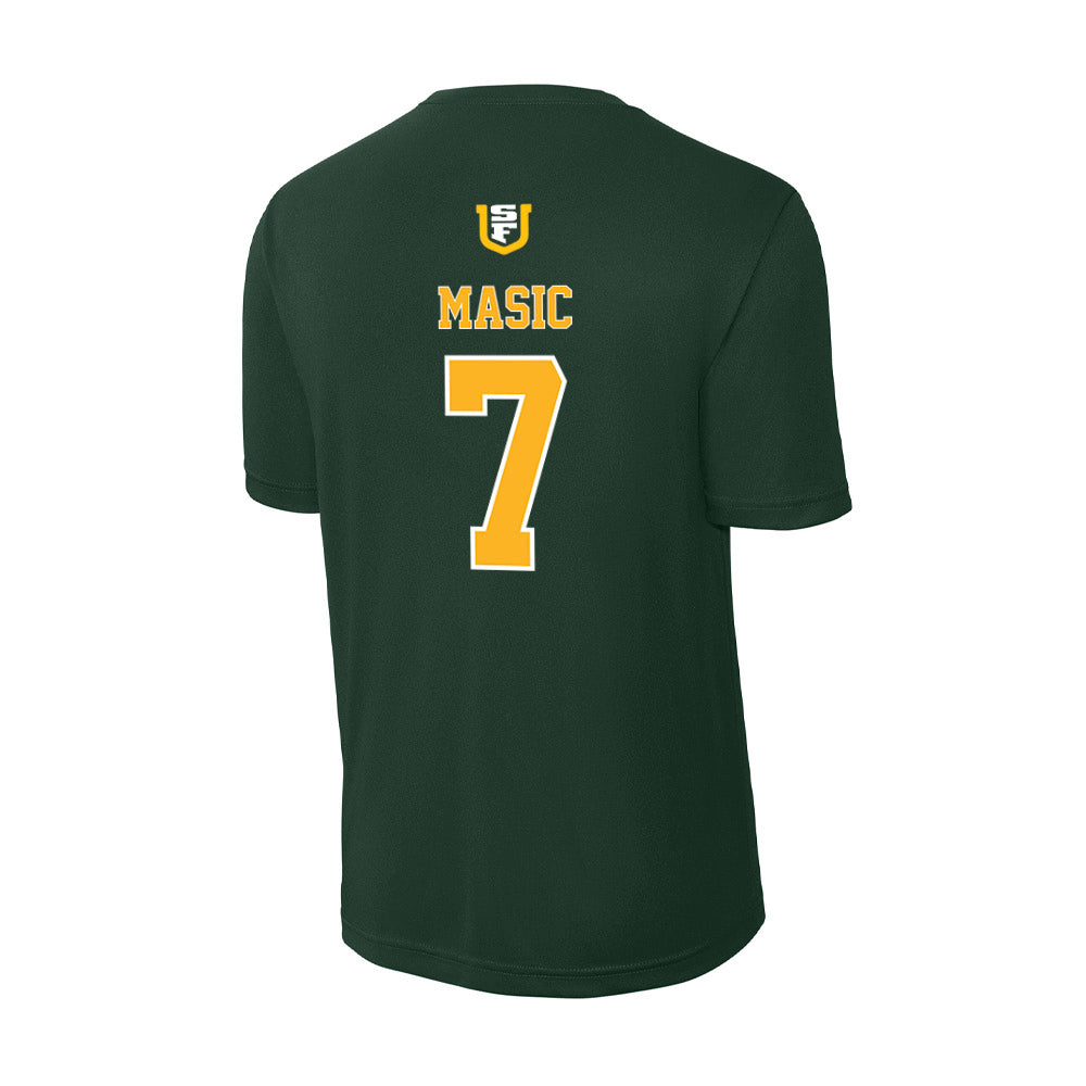 USFCA - NCAA Men's Basketball : Vukasin Masic - Activewear T-Shirt-1