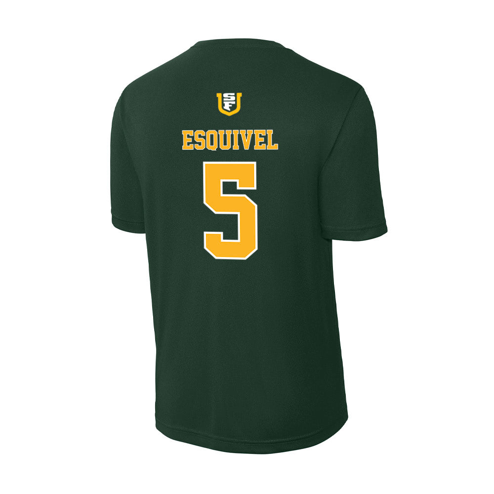 USFCA - NCAA Baseball : Eddison Esquivel - Activewear T-Shirt-1