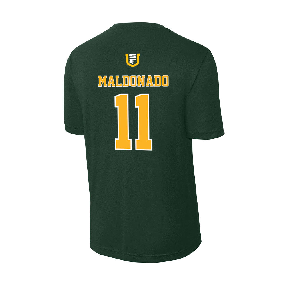 USFCA - NCAA Men's Soccer : Chris Maldonado - Activewear T-Shirt-1