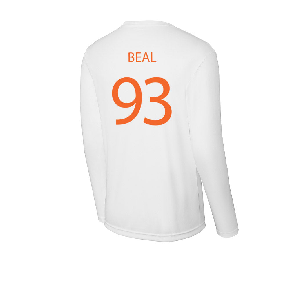 HWS - NCAA Football : Sam Beal - Activewear Long Sleeve T-Shirt-1