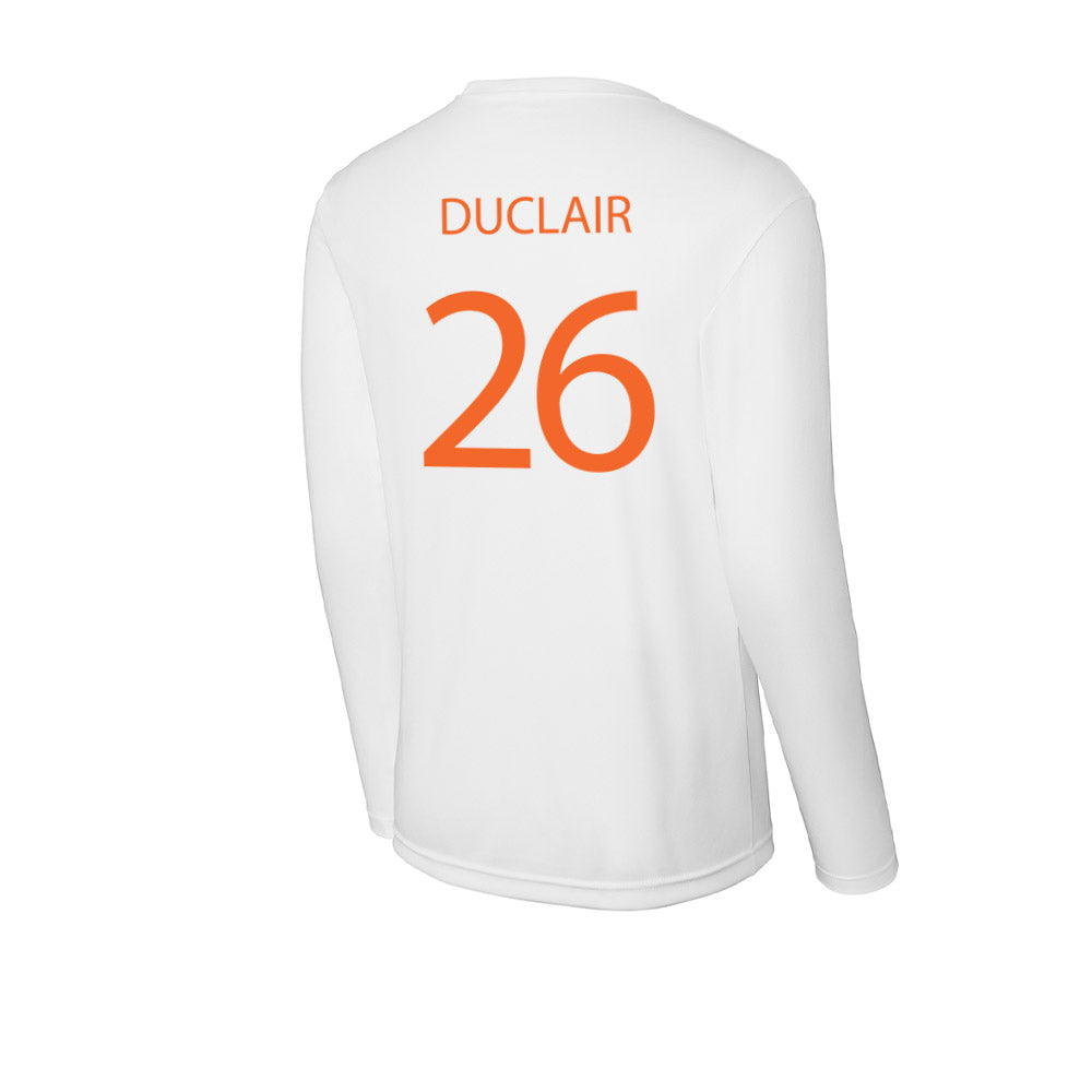 HWS - NCAA Men's Ice Hockey : Chris Duclair - Activewear Long Sleeve T-Shirt-1