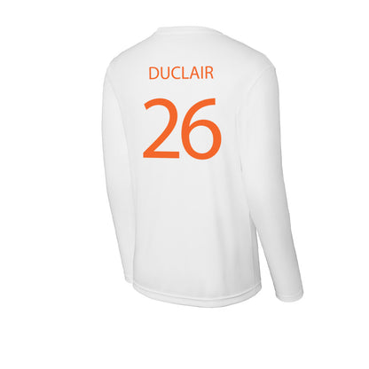 HWS - NCAA Men's Ice Hockey : Chris Duclair - Activewear Long Sleeve T-Shirt-1