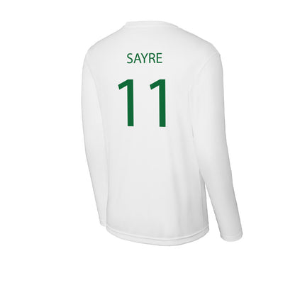 HWS - NCAA Women's Volleyball : Malya Sayre - Activewear Long Sleeve T-Shirt-1