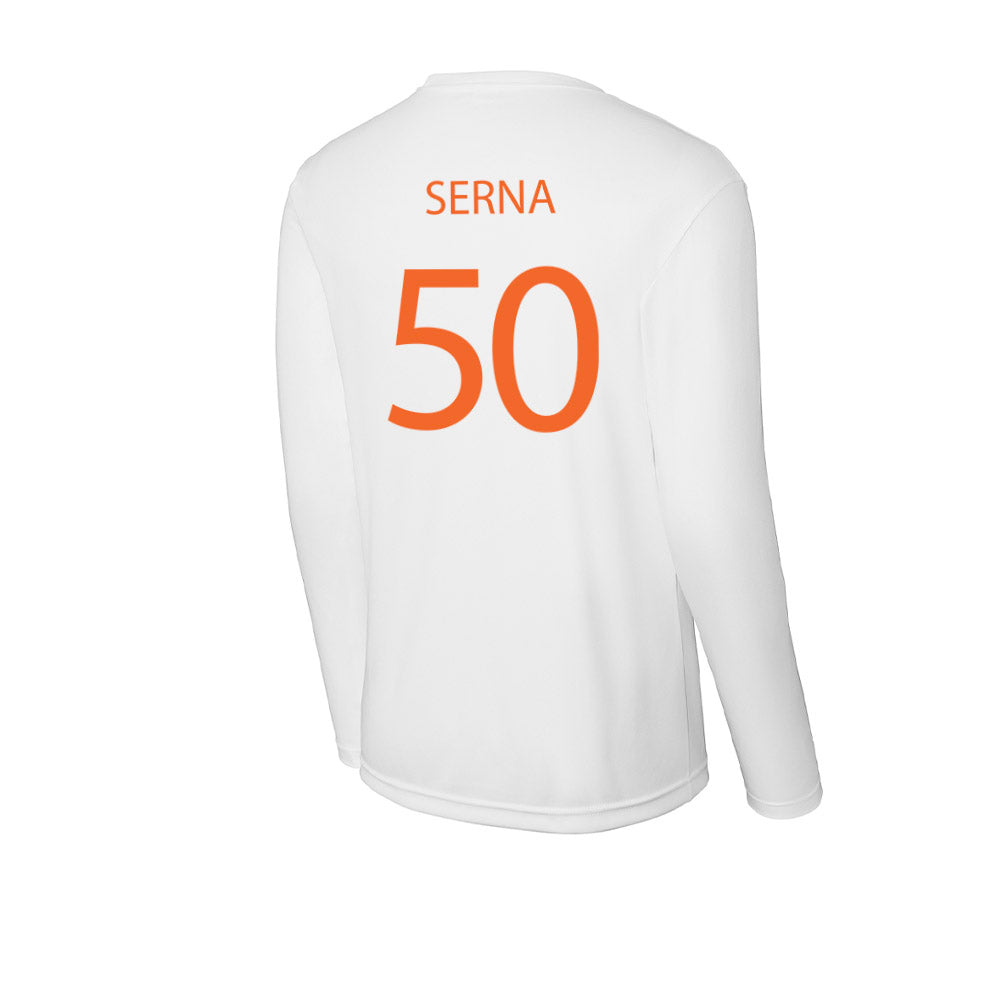 HWS - NCAA Football : Braedon Serna - Activewear Long Sleeve T-Shirt-1