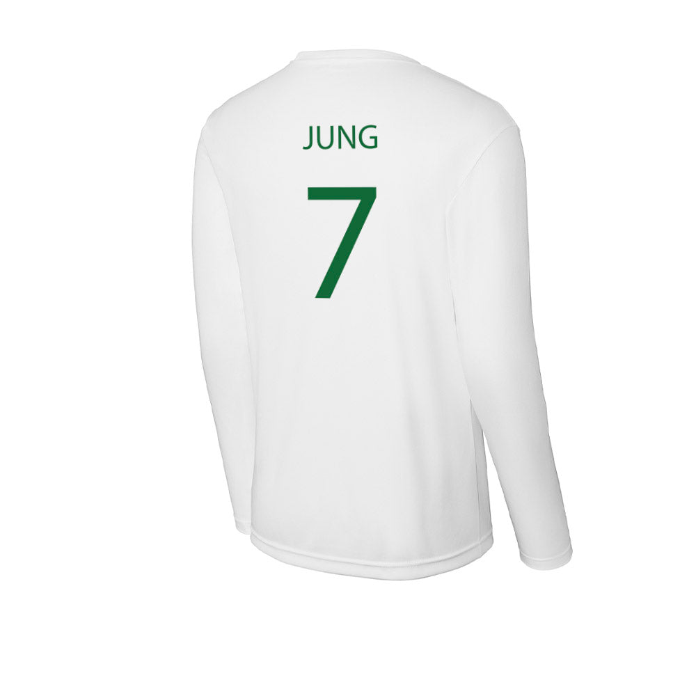 HWS - NCAA Women's Rowing : Grace Jung - Activewear Long Sleeve T-Shirt-1