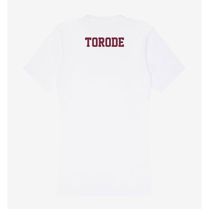 FDU Florham - NCAA Men's Cross Country : Emmanuel Torode Torode - Women's V-Neck T-Shirt-1
