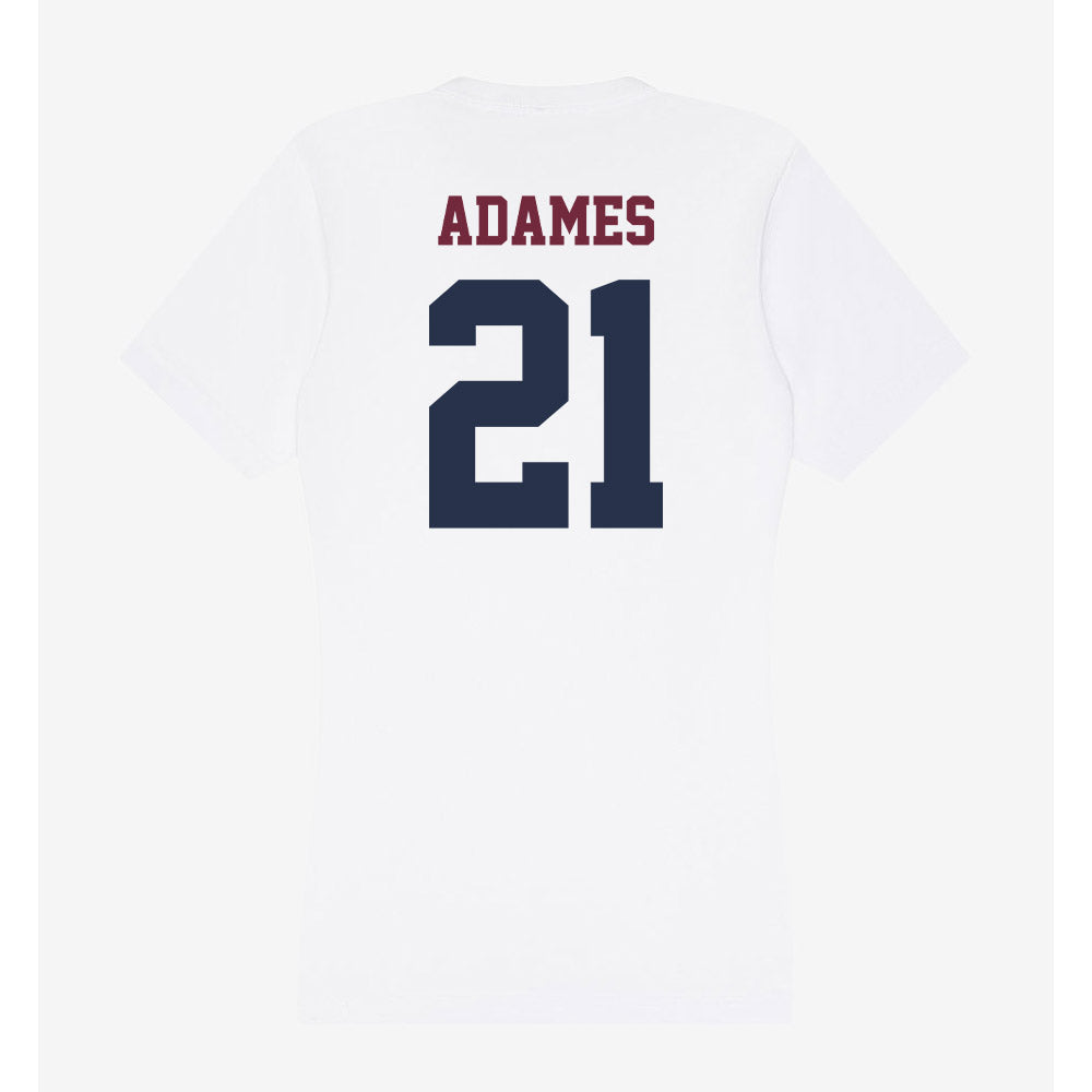 FDU Florham - NCAA Football : Jose Adames - Women's V-Neck T-Shirt-1