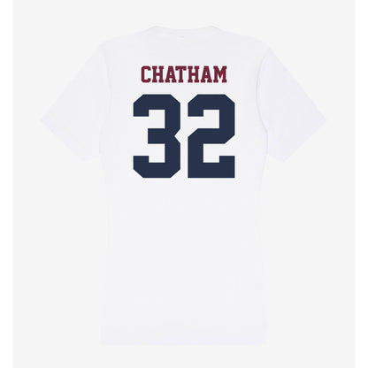 FDU - NCAA Football : John Chatham - Women's V-Neck T-Shirt-1