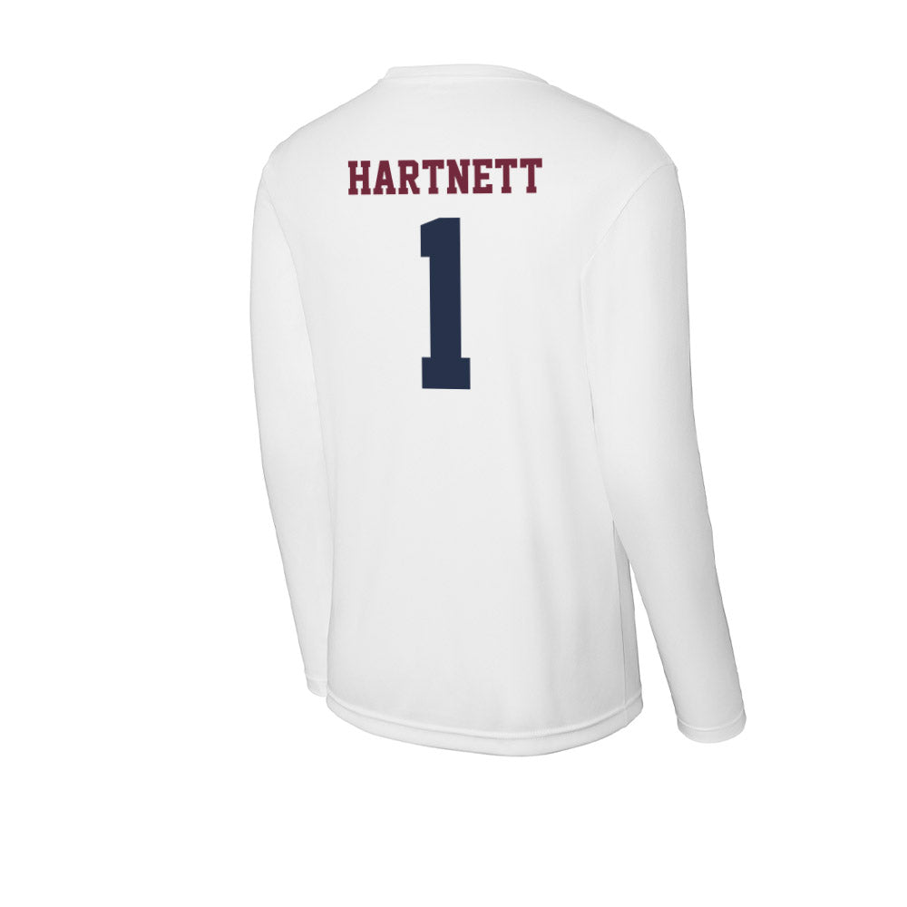FDU Florham - NCAA Women's Lacrosse : Casey Hartnett - Activewear Long Sleeve T-Shirt-1