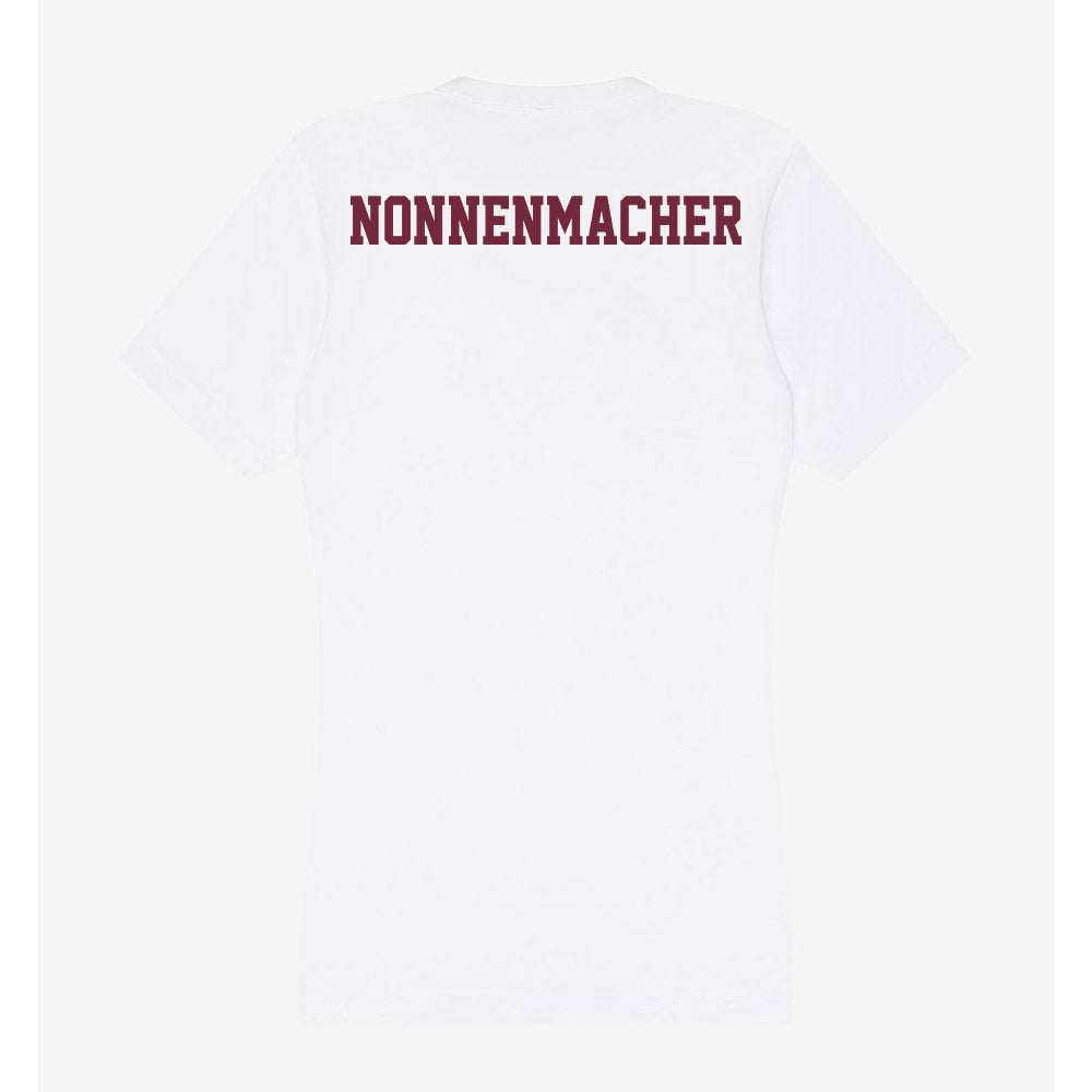 FDU Florham - NCAA Men's Track & Field : Jason Nonnenmacher - Women's V-Neck T-Shirt-1
