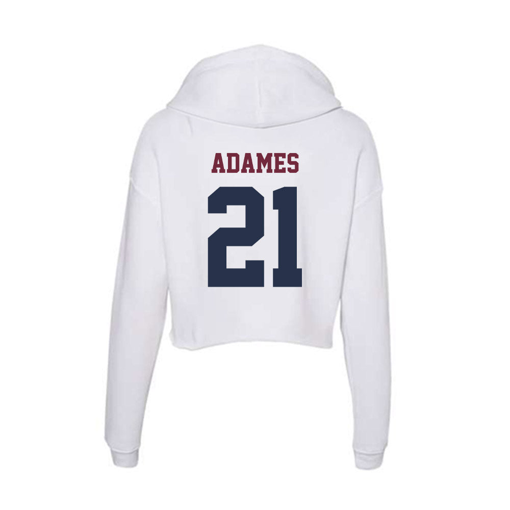 FDU Florham - NCAA Football : Jose Adames - Women's Crop Fleece Hoodie-1