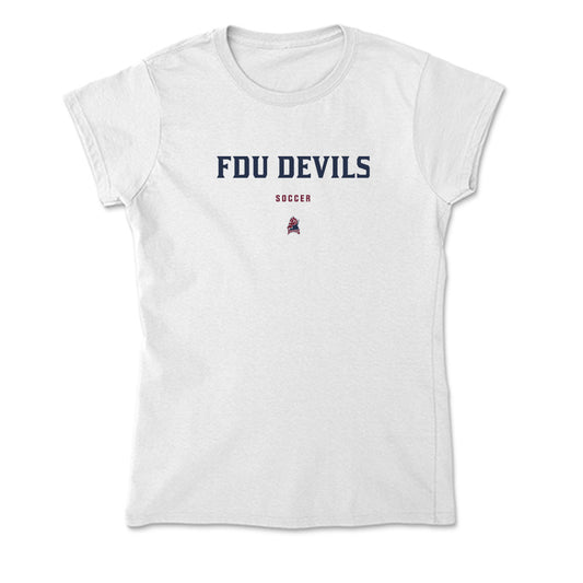 FDU Florham - NCAA Women's Soccer : Kieran Meehan - Soft Style Women’s T-Shirt-0