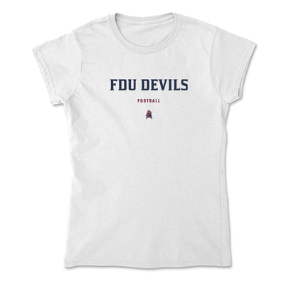 FDU - NCAA Football : John Chatham - Soft Style Women’s T-Shirt-0