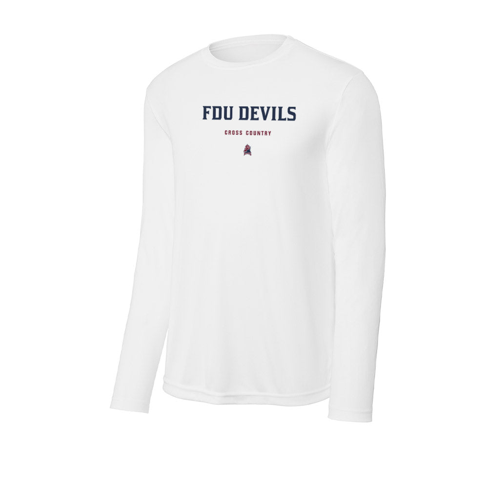 FDU Florham - NCAA Men's Cross Country : Emmanuel Torode Torode - Activewear Long Sleeve T-Shirt-0