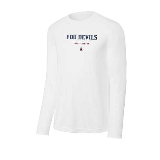 FDU Florham - NCAA Men's Cross Country : Emmanuel Torode Torode - Activewear Long Sleeve T-Shirt-0