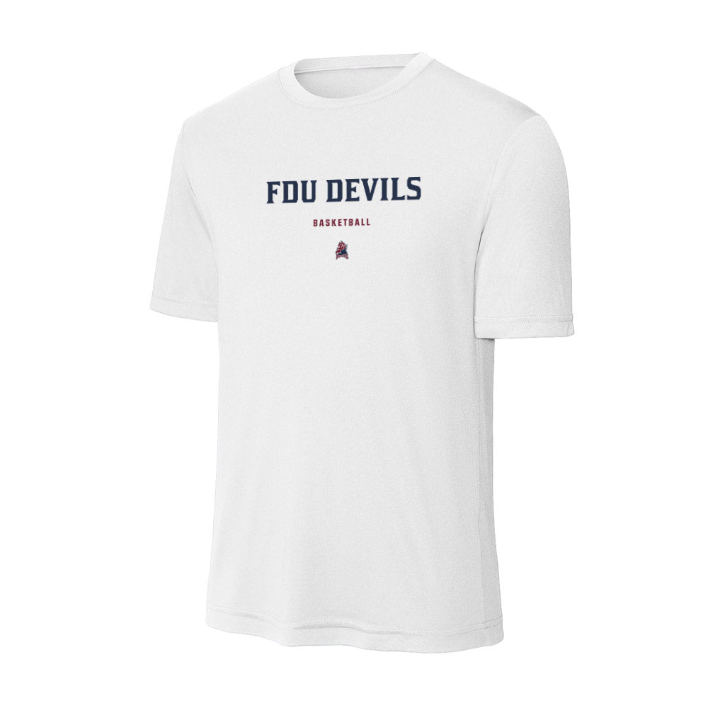 FDU - NCAA Men's Basketball : Frankie Denvir - Activewear T-Shirt-0