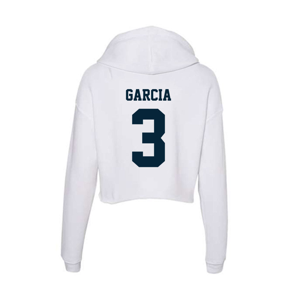 Utah State - NCAA Softball : Gianna Garcia - Women's Crop Fleece Hoodie-1