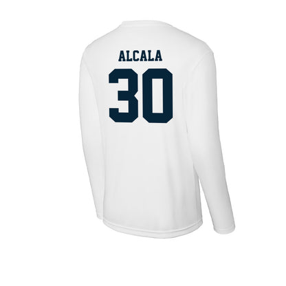 Utah State - NCAA Women's Soccer : Valeria Alcala - Activewear Long Sleeve T-Shirt-1
