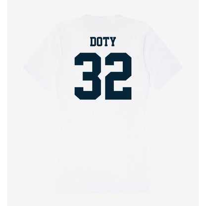 Utah State - NCAA Football : Charger Doty - Women's V-Neck T-Shirt-1