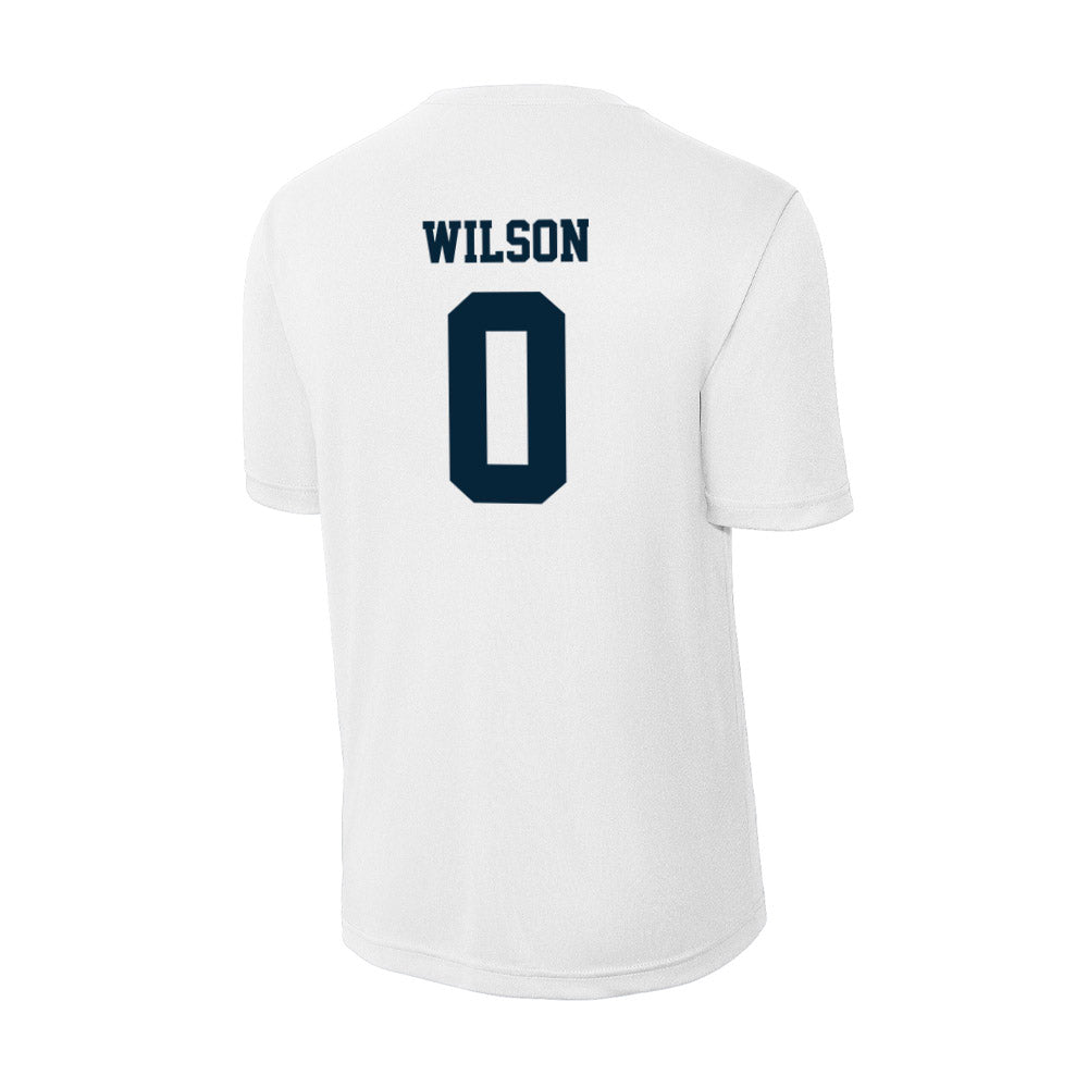 Utah State - NCAA Women's Basketball : Rachel Wilson - Activewear T-Shirt-1