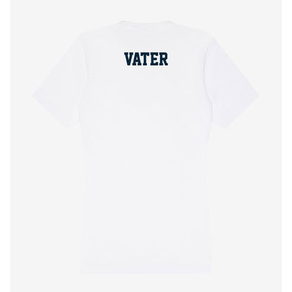 Utah State - NCAA Women's Gymnastics : Isabella Vater - Women's V-Neck T-Shirt-1