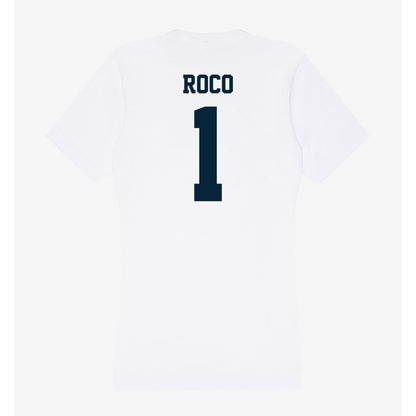 Utah State - NCAA Women's Basketball : Catalina Roco - Women's V-Neck T-Shirt-1